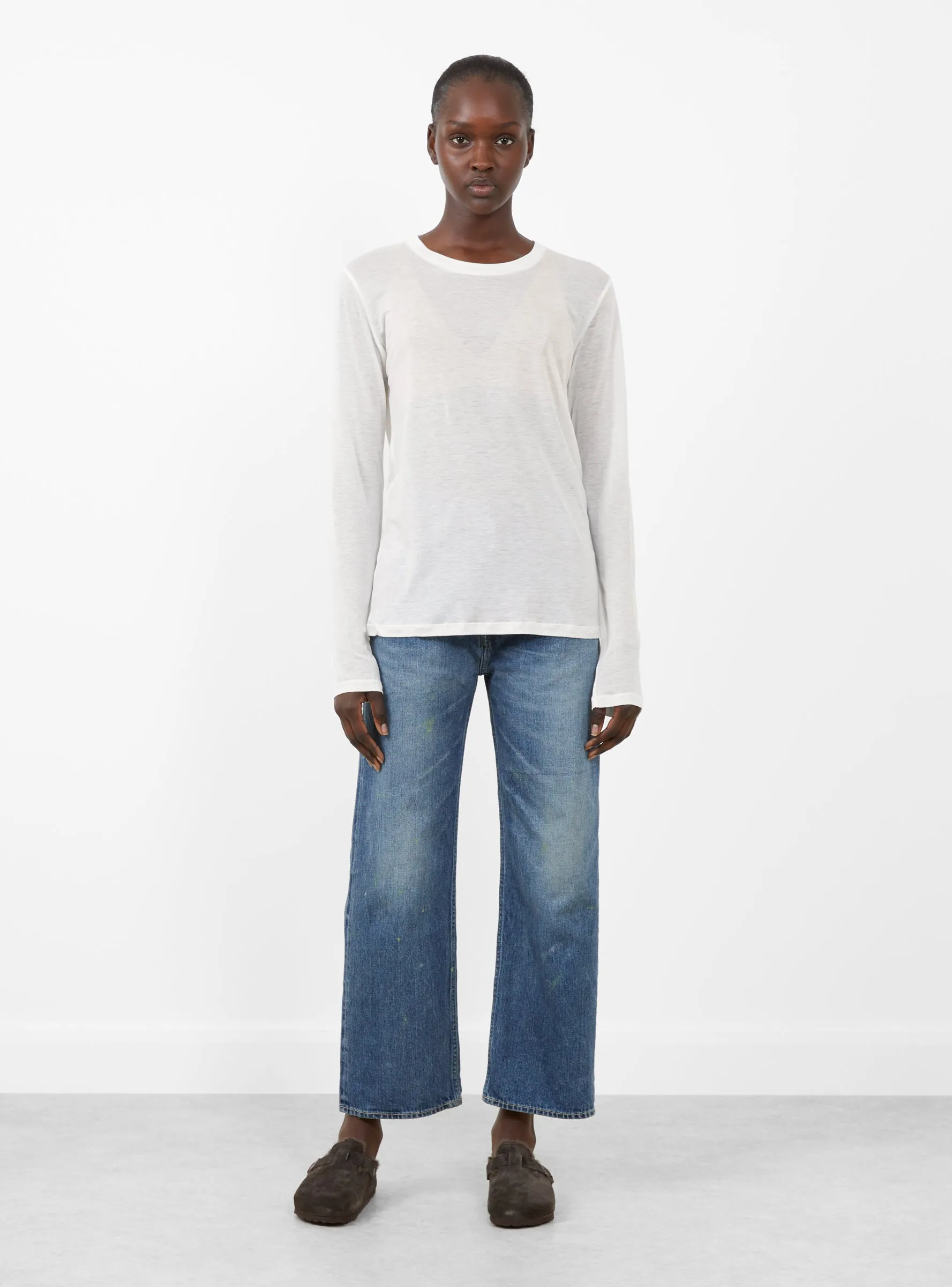 Long Sleeve Tee Undyed sold by Garbstore product image thumbnail 2