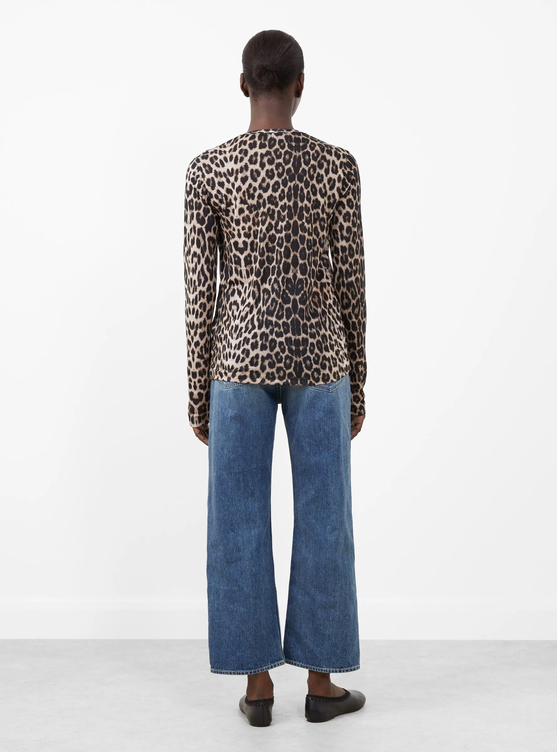 Long Sleeve Tee Leopard sold by Garbstore product image thumbnail 4