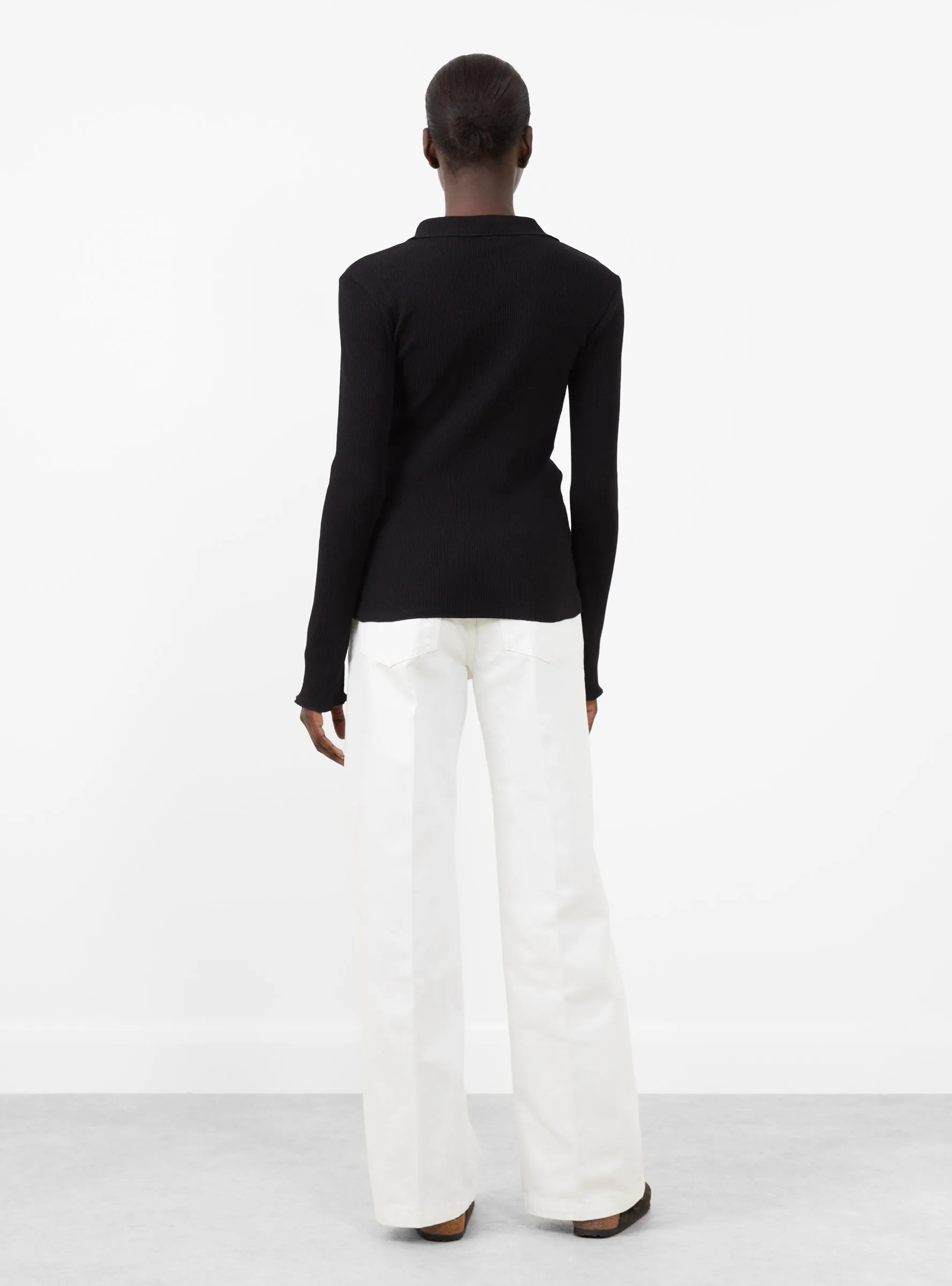 Iso Knit Shirt Black sold by Garbstore product image thumbnail 4