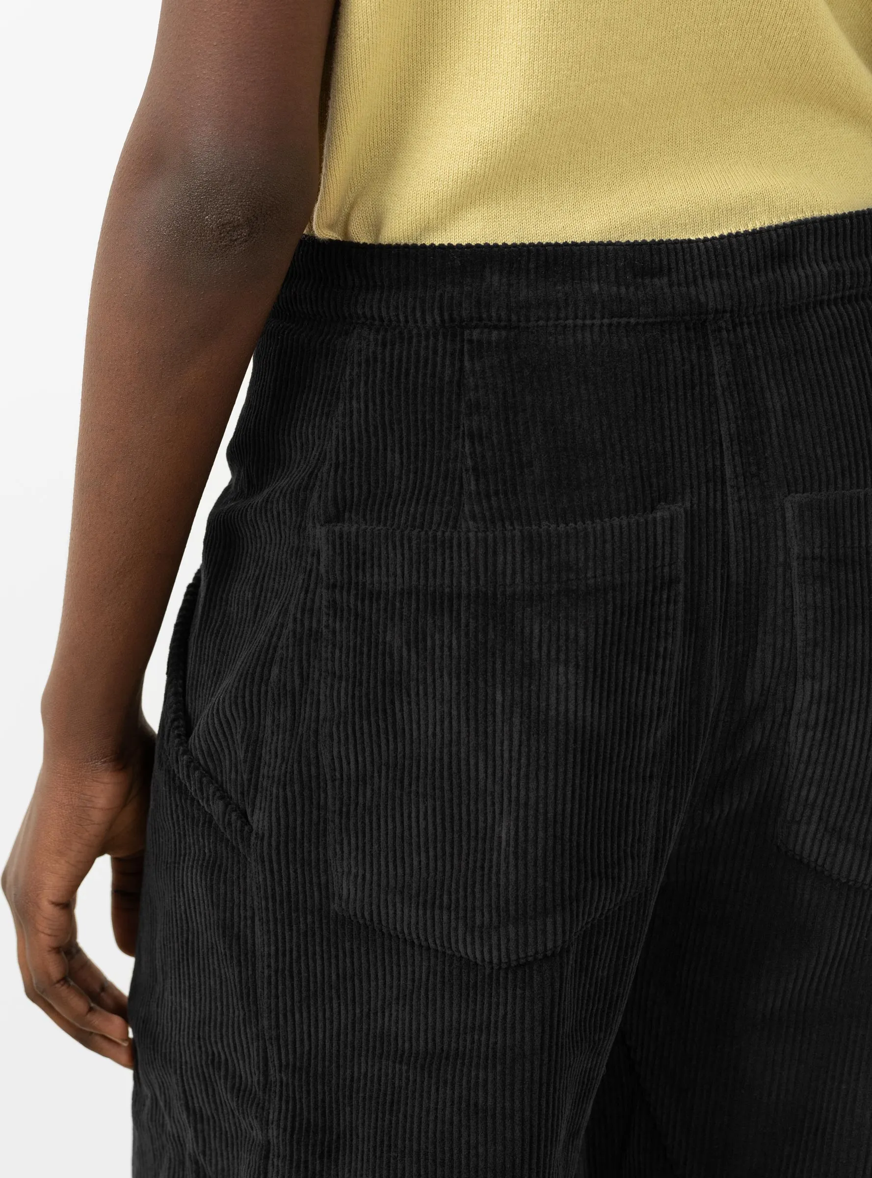 Digi Corduroy Pant Black sold by Garbstore product image thumbnail 3