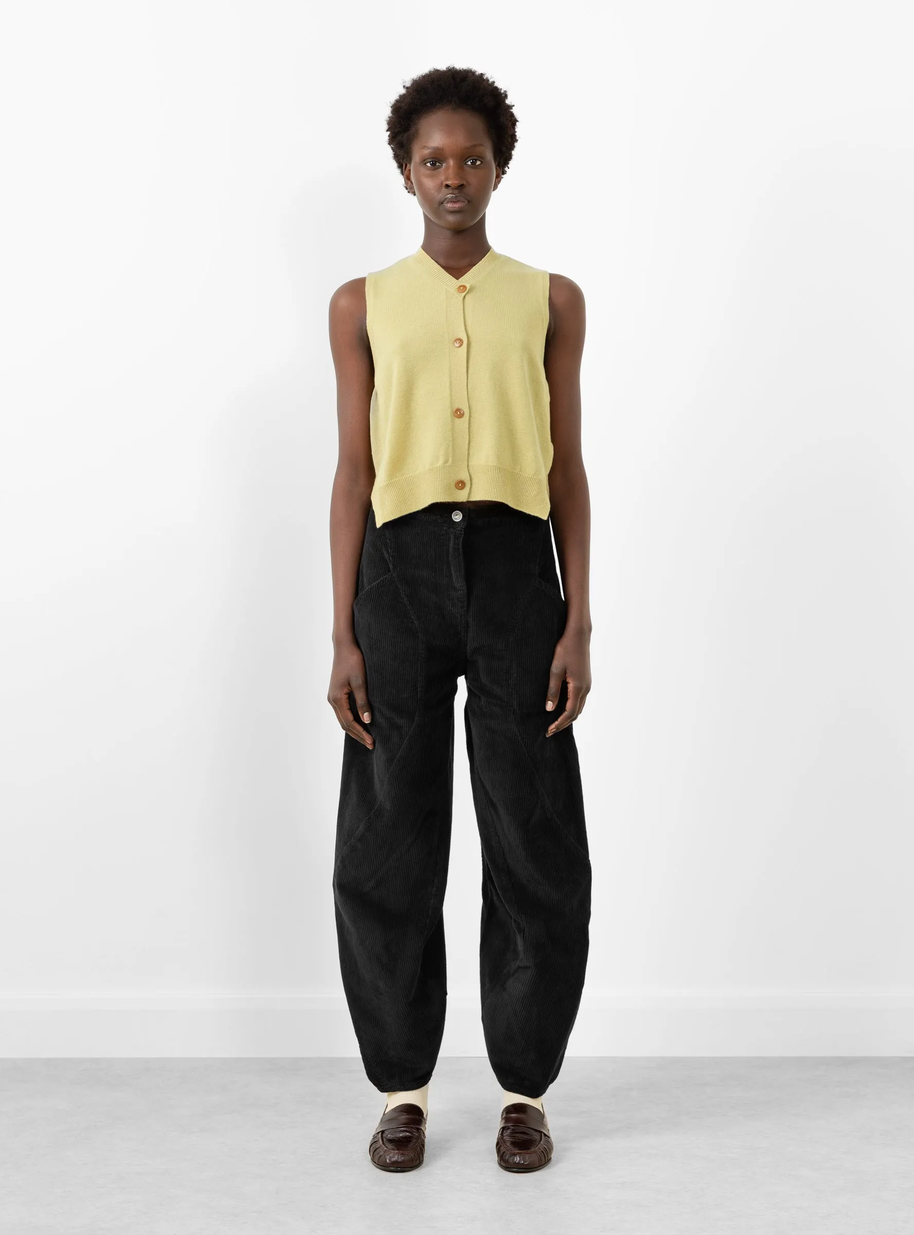 Digi Corduroy Pant Black sold by Garbstore product image thumbnail 4