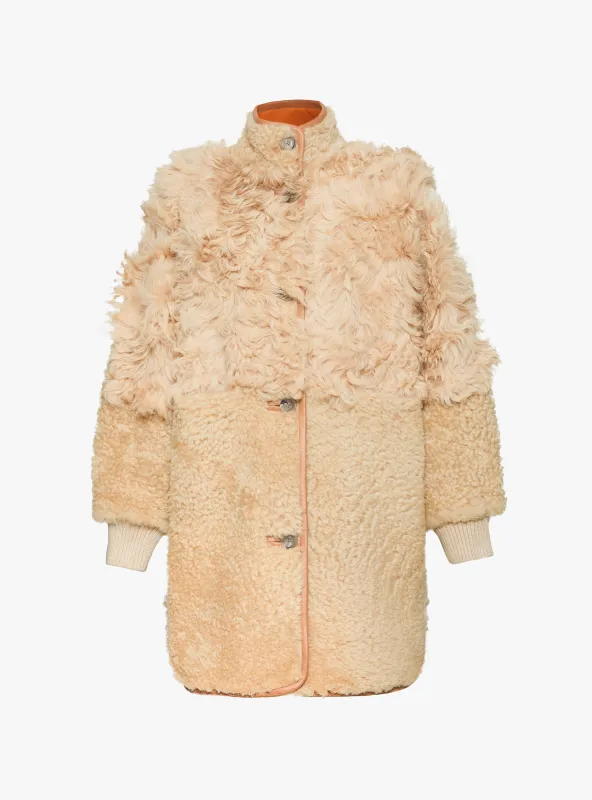 Allie Coat Oat sold by Garbstore