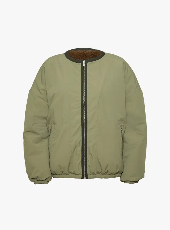 Janice Jacket Army sold by Garbstore