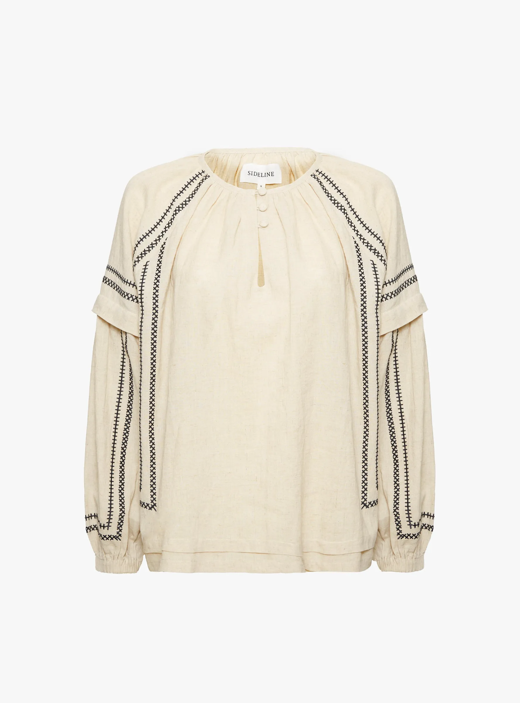 Elodie Shirt Ecru sold by Garbstore