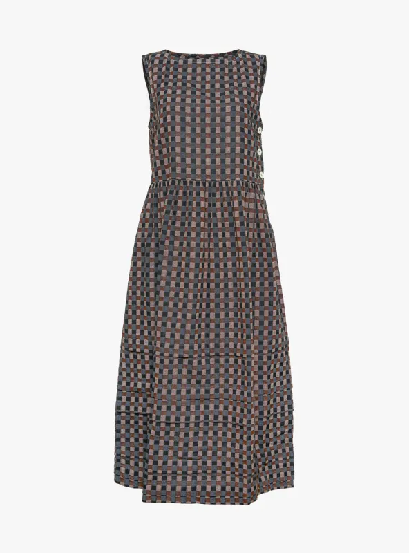 Robbie Dress Check made by Garbstore