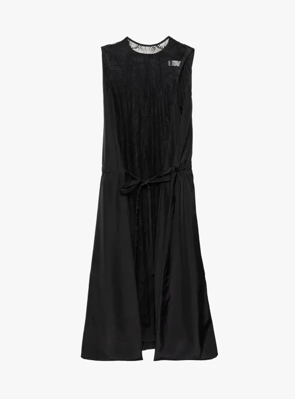 Lace Dress Black sold by Garbstore