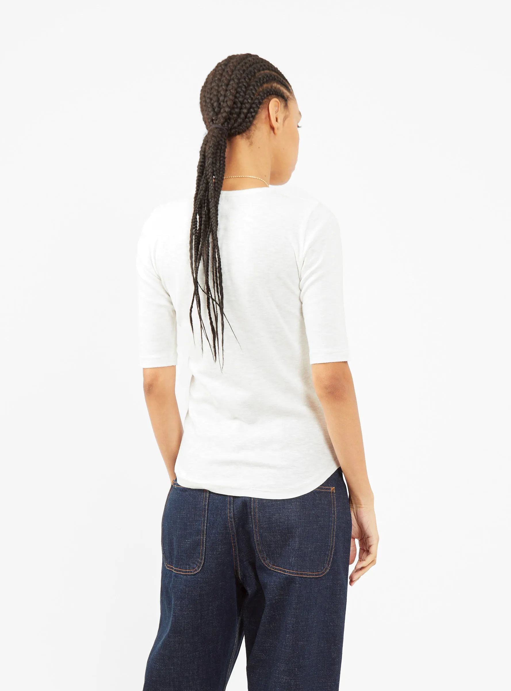 Charlotte Short Sleeve Top White sold by Garbstore product image thumbnail 5