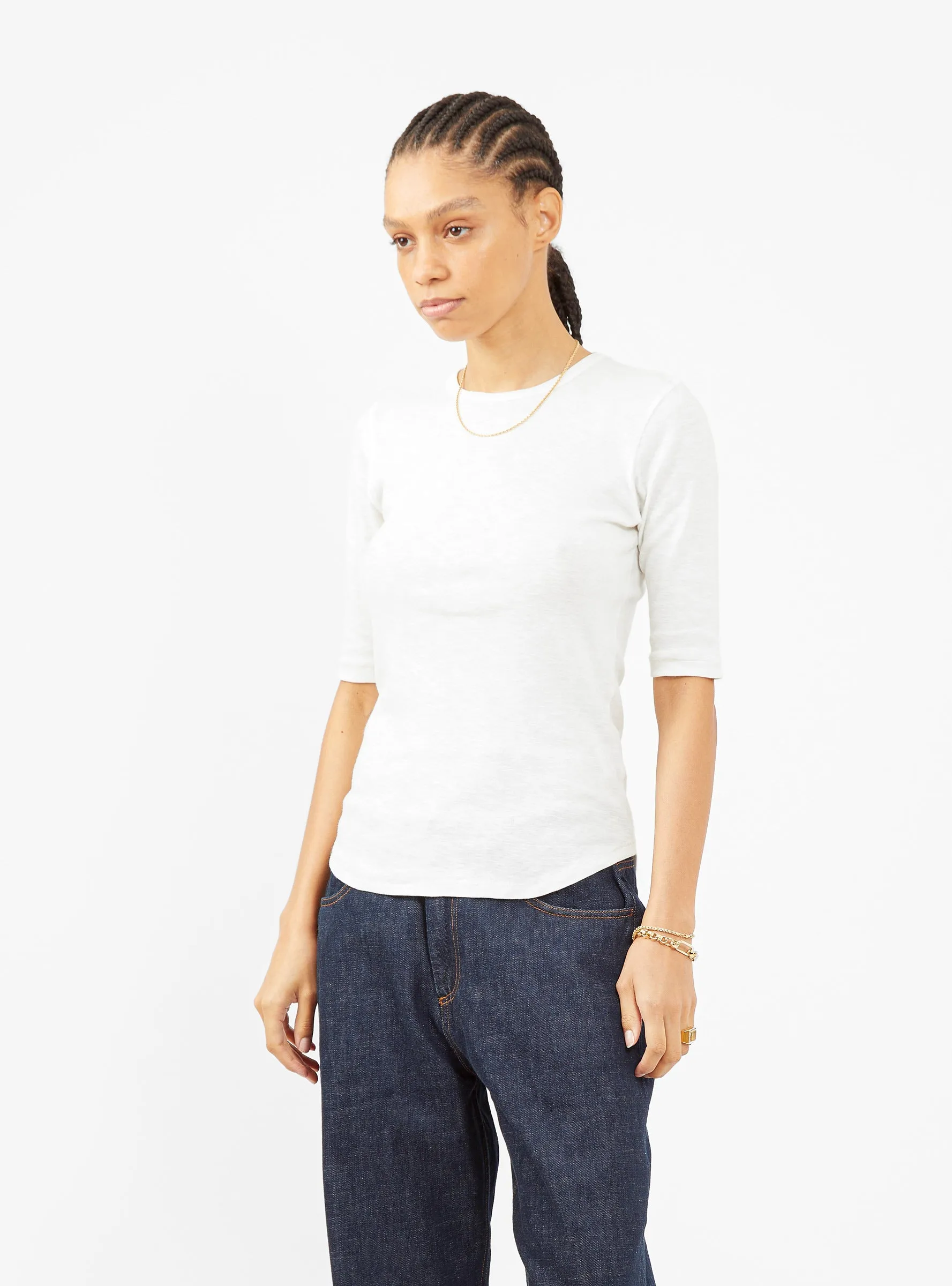 Charlotte Short Sleeve Top White sold by Garbstore product image thumbnail 2