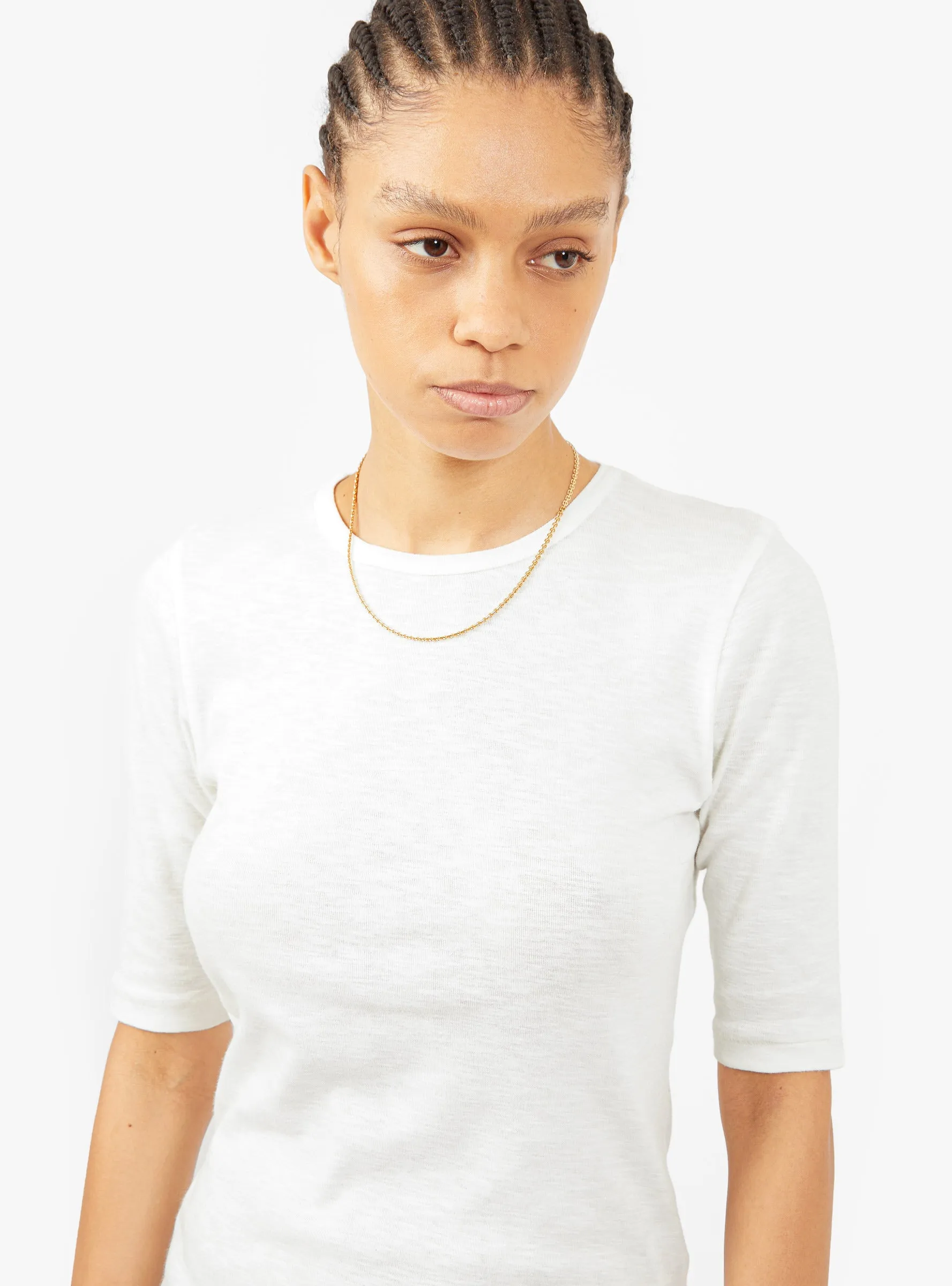 Charlotte Short Sleeve Top White sold by Garbstore product image thumbnail 4