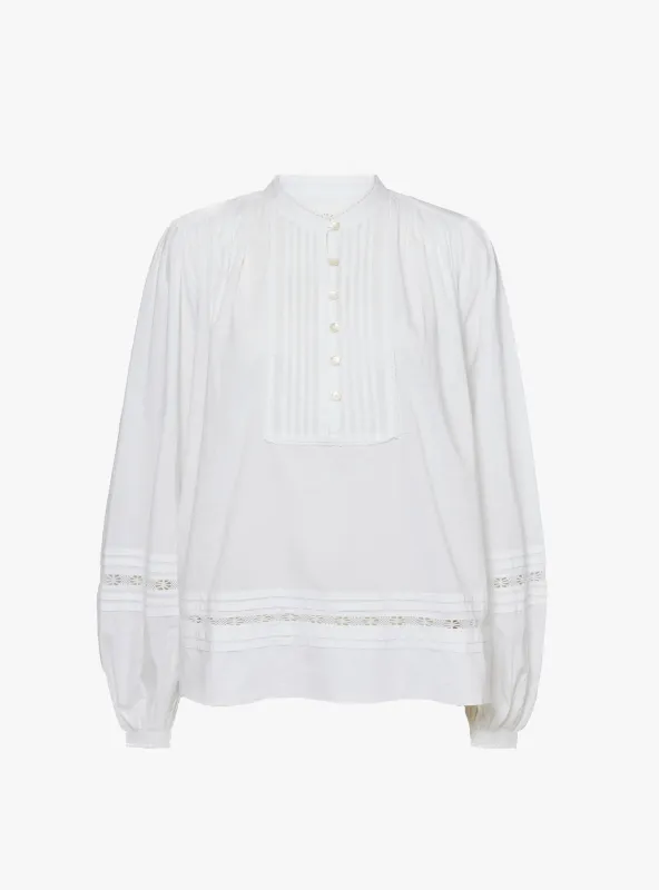 Leaf Shirt Optic White sold by Garbstore