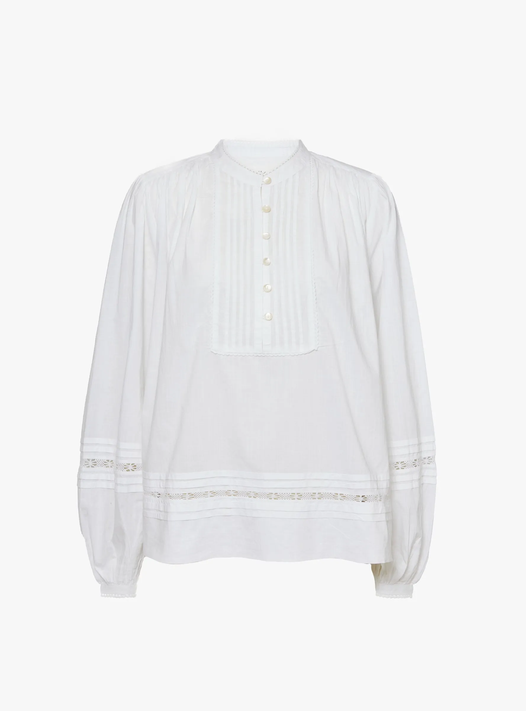 Leaf Shirt Optic White sold by Garbstore