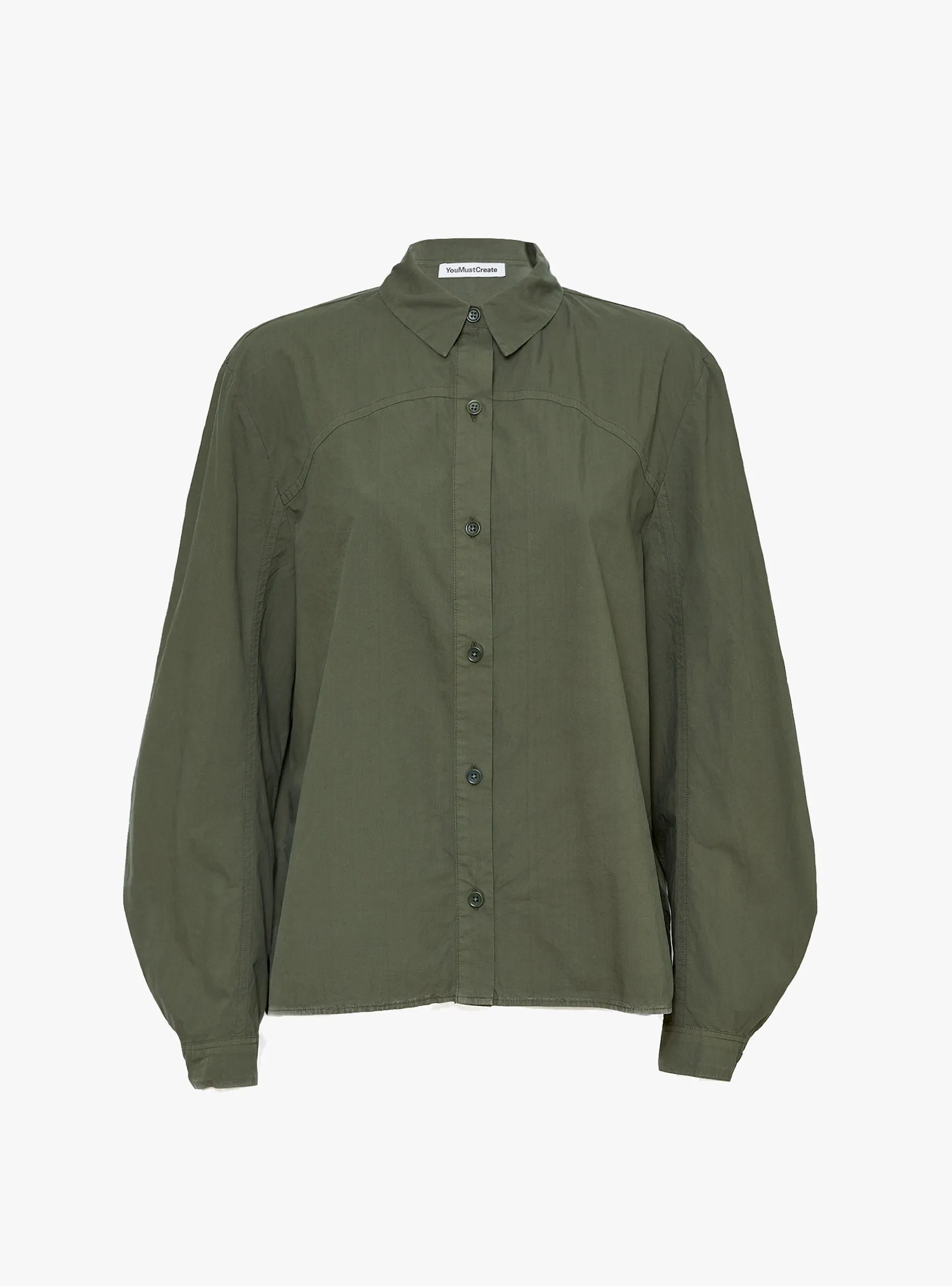 Kengo Shirt Olive sold by Garbstore