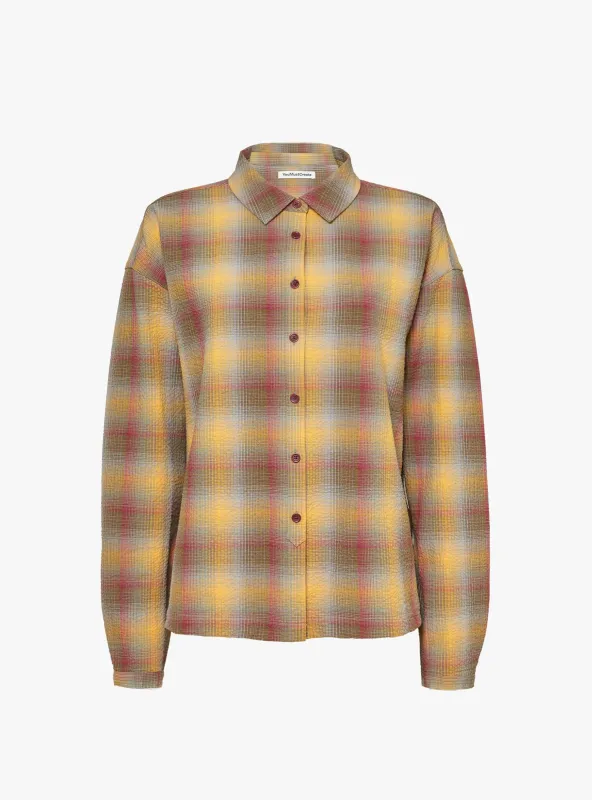 Marianne Long Sleeve Shirt Multi Check sold by Garbstore