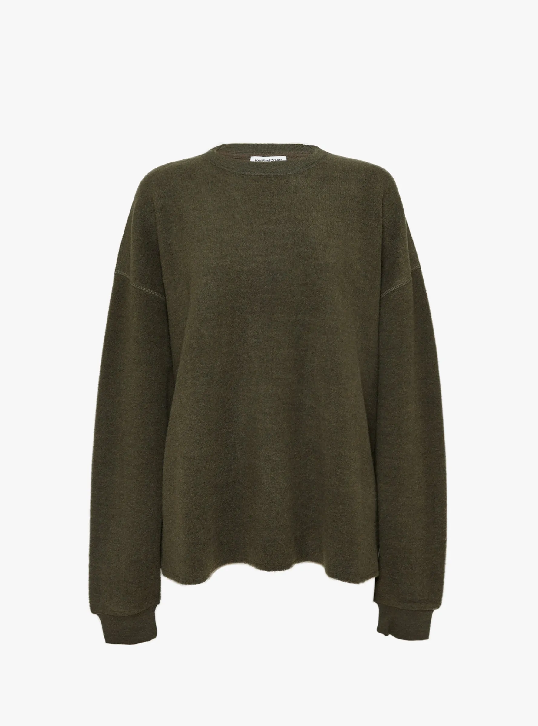 Studio Sweatshirt Dark Green sold by Garbstore