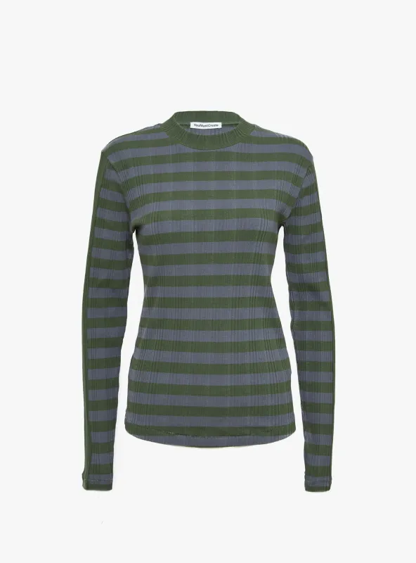 High Rains Top Black and Grey sold by Garbstore