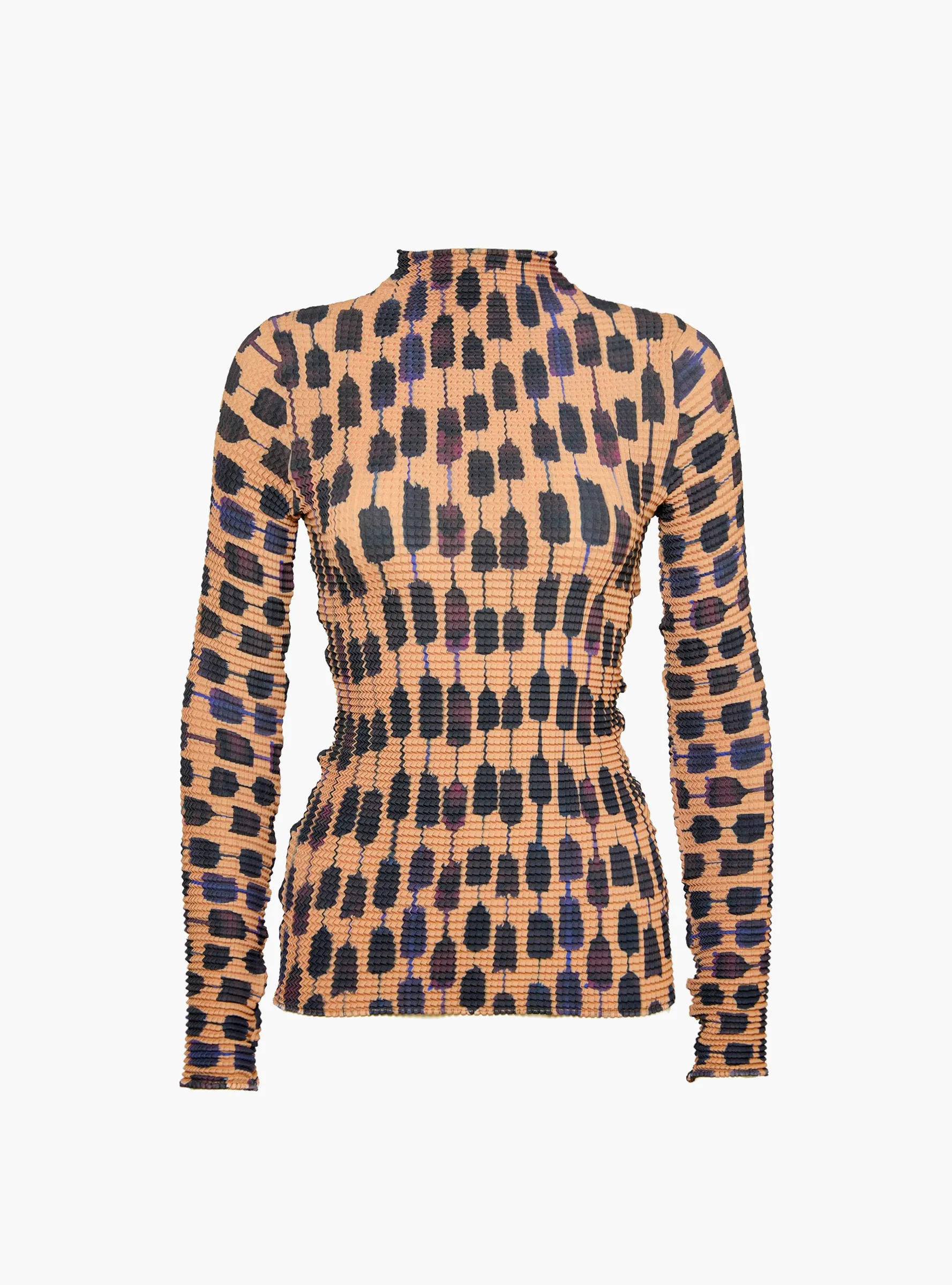 Susi Cross Pleated Top Mia sold by Garbstore