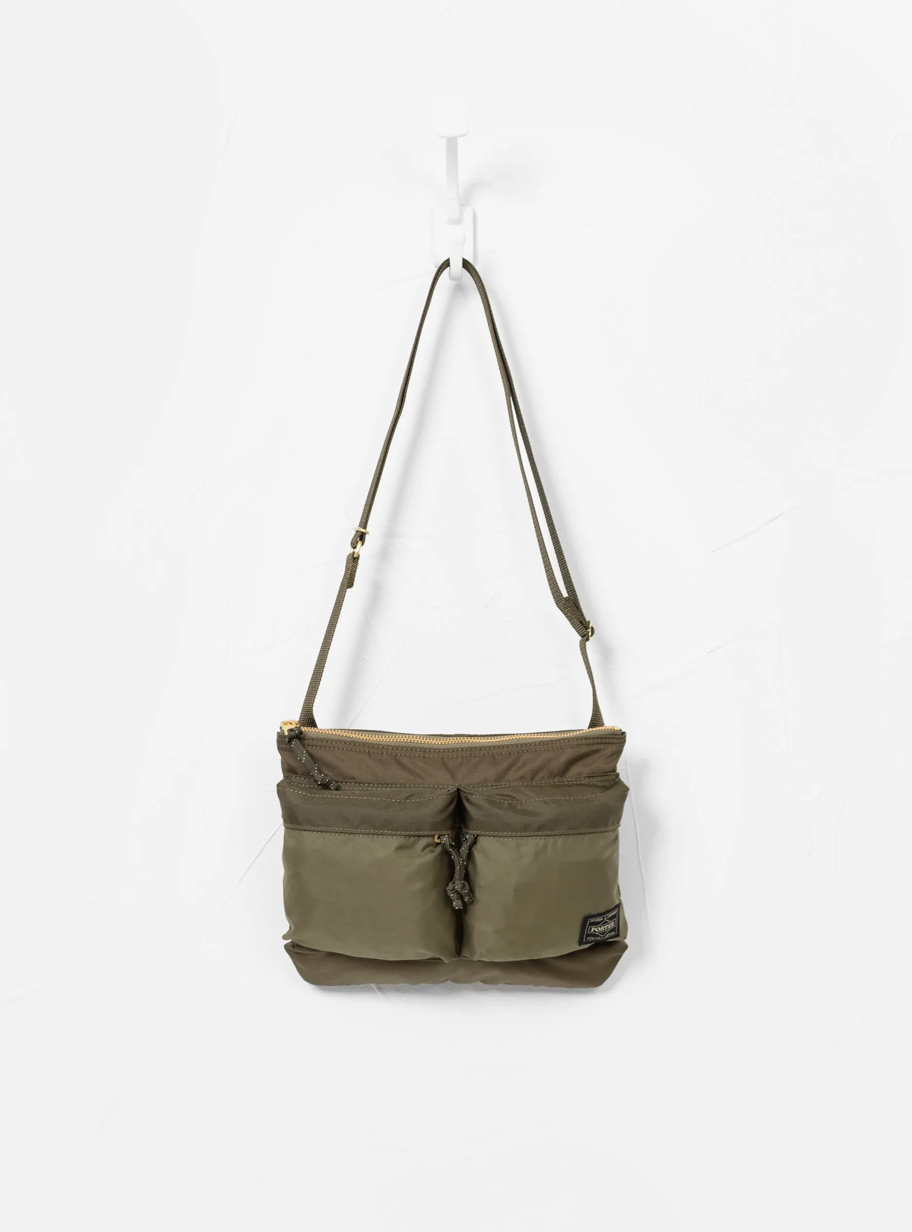 FORCE Shoulder Bag Olive Drab sold by Garbstore