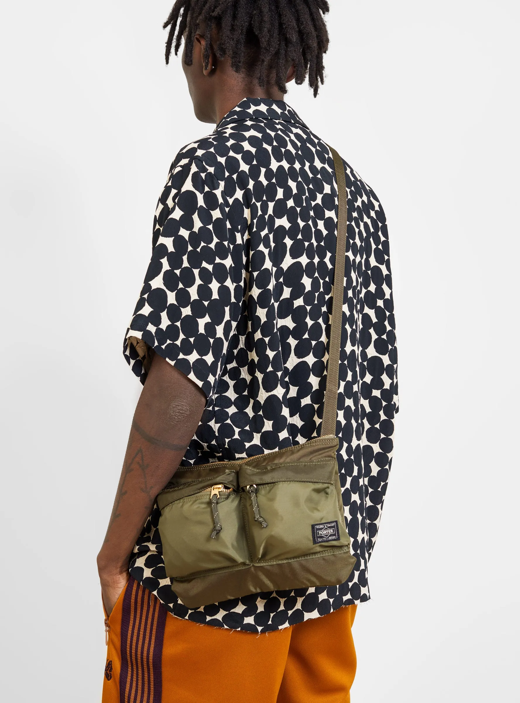 FORCE Shoulder Bag Olive Drab sold by Garbstore product image thumbnail 5