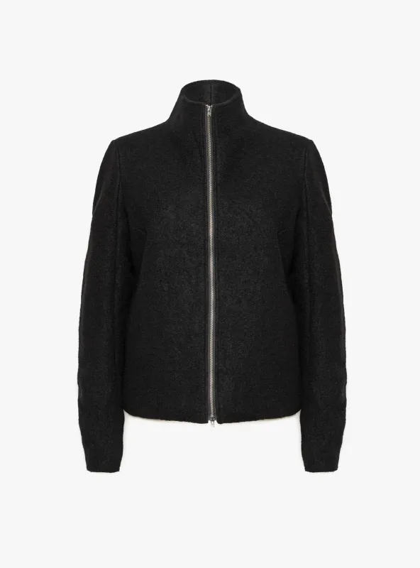 Bjork Zip Jacket Black sold by Garbstore