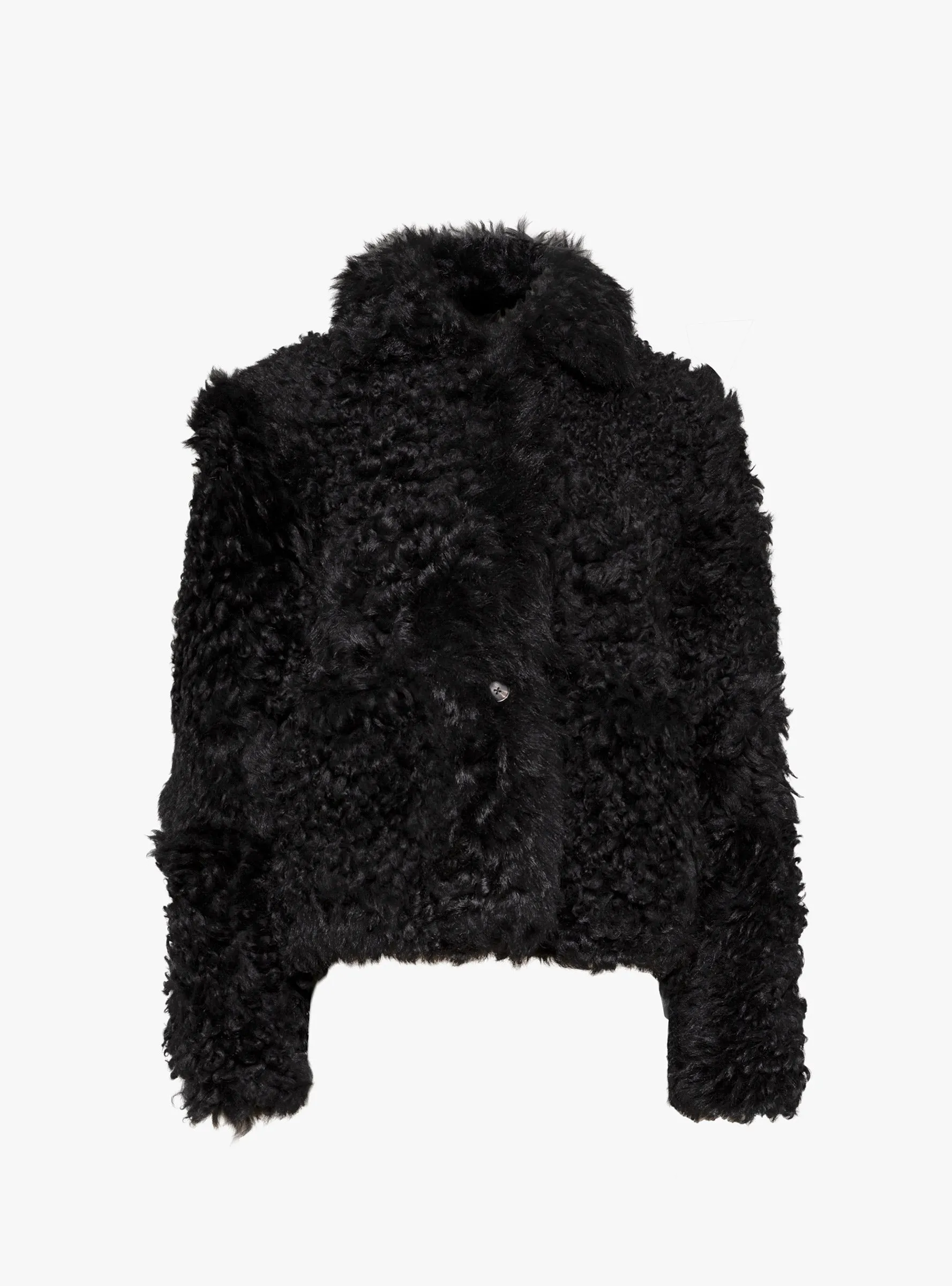 Suede Back Toscana Ada Jacket Black sold by Garbstore