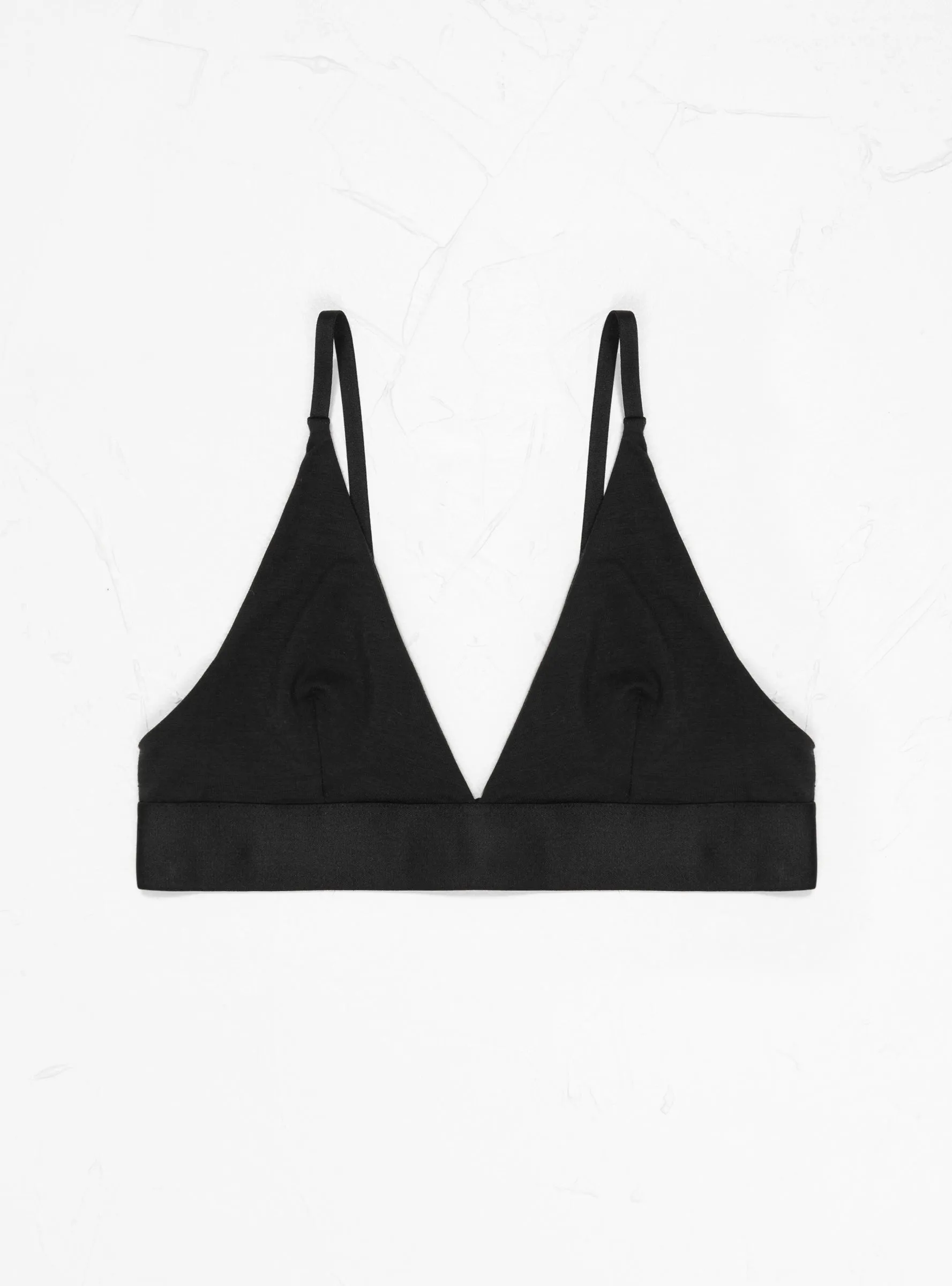Triangle Bra Core Black sold by Garbstore