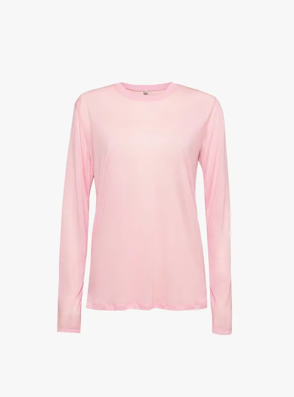 Long Sleeve Tee Doro Pink sold by Garbstore