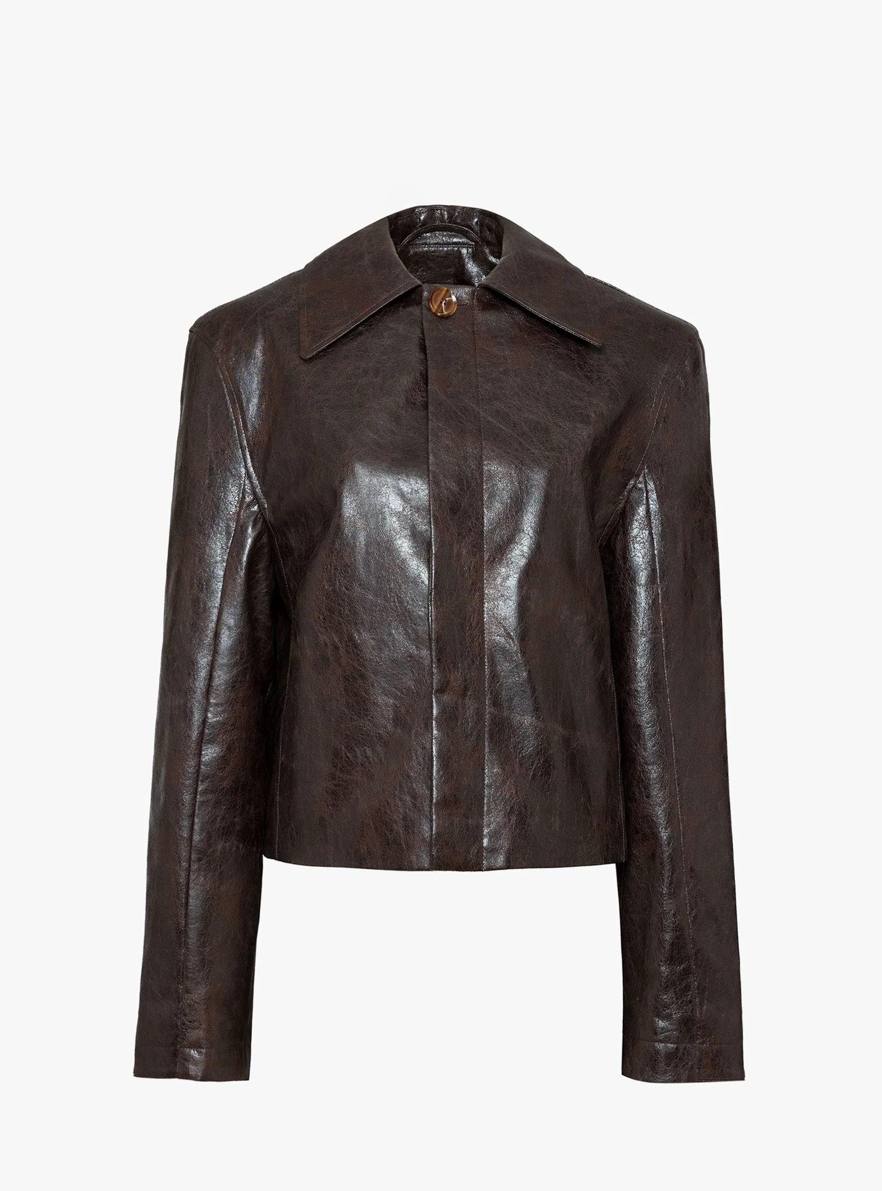 Kielo Coated Jacket Dark Tech sold by Garbstore