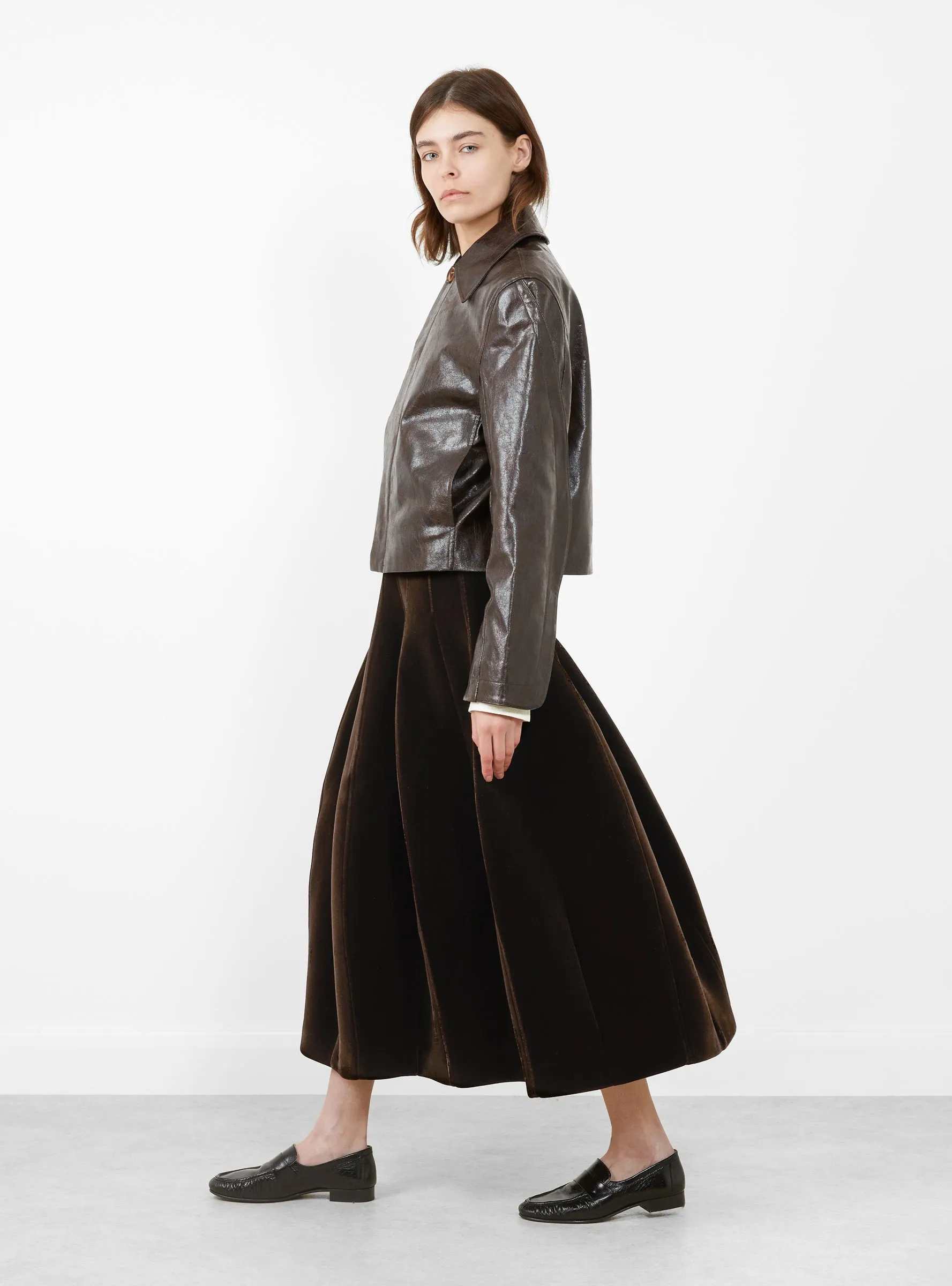 Kielo Coated Jacket Dark Tech sold by Garbstore product image thumbnail 3