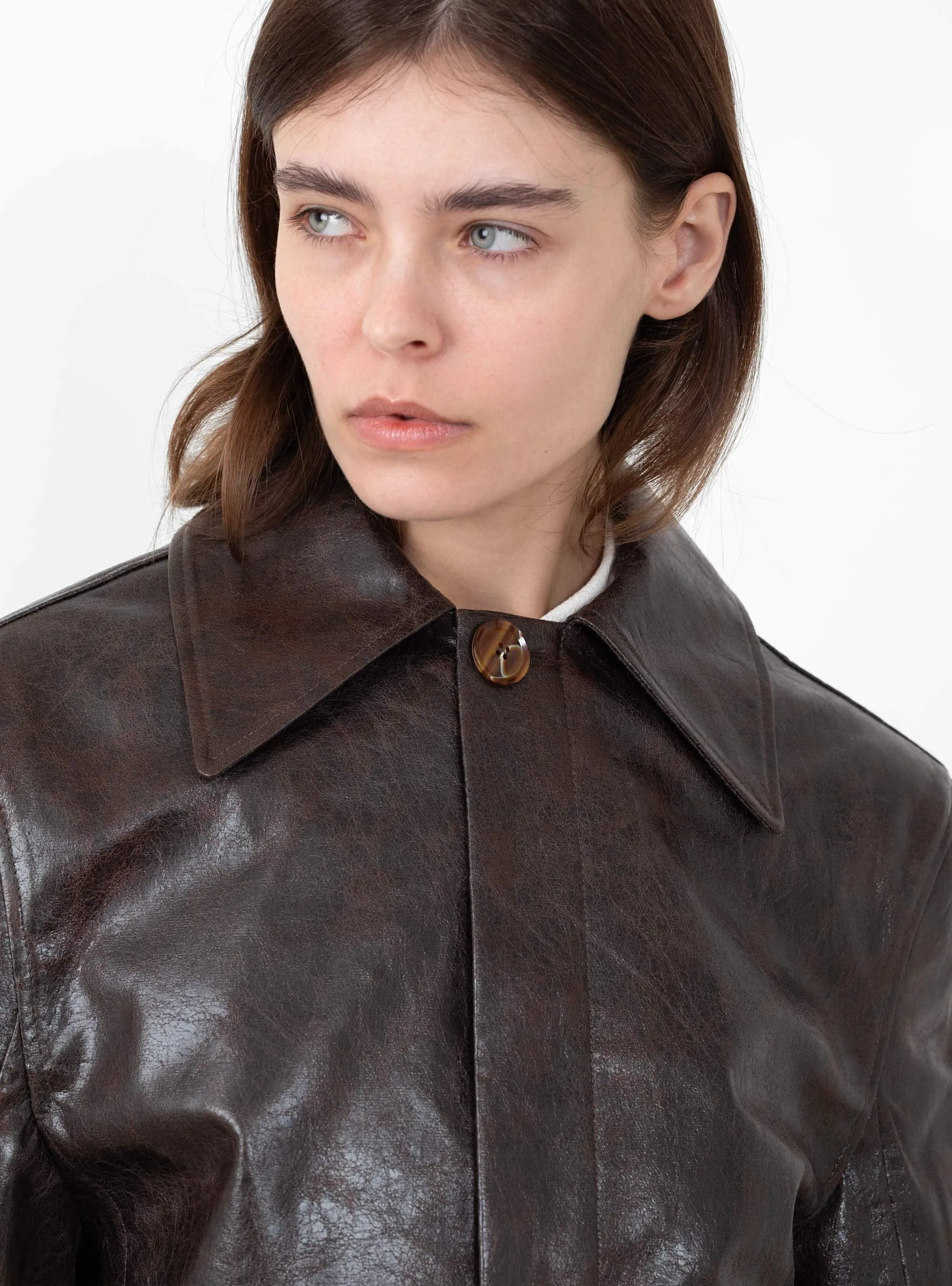 Kielo Coated Jacket Dark Tech sold by Garbstore product image thumbnail 4