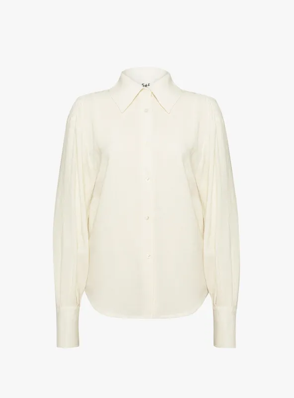 Anais Shirt Off White sold by Garbstore