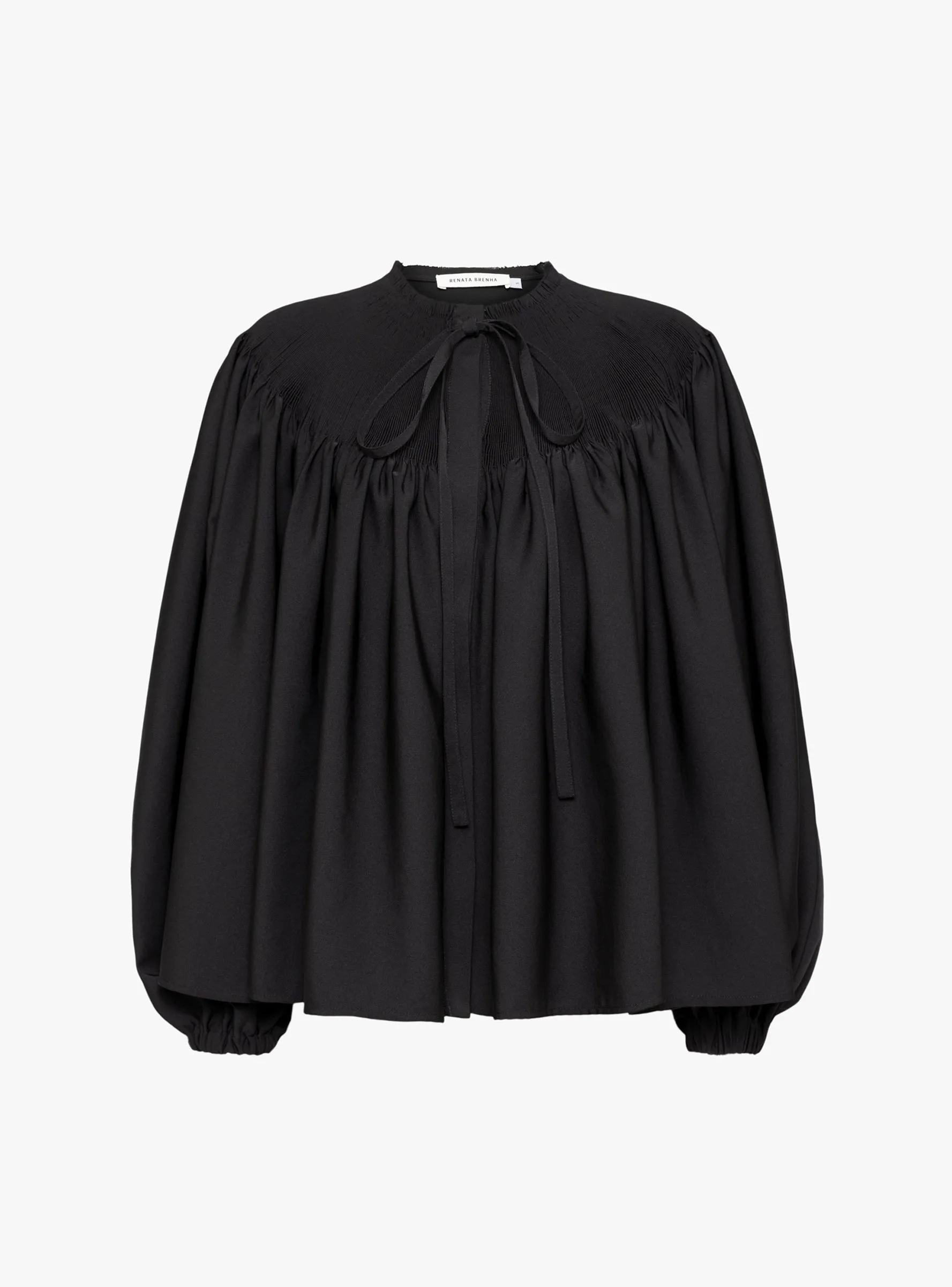 Teresa Shirt Black sold by Garbstore