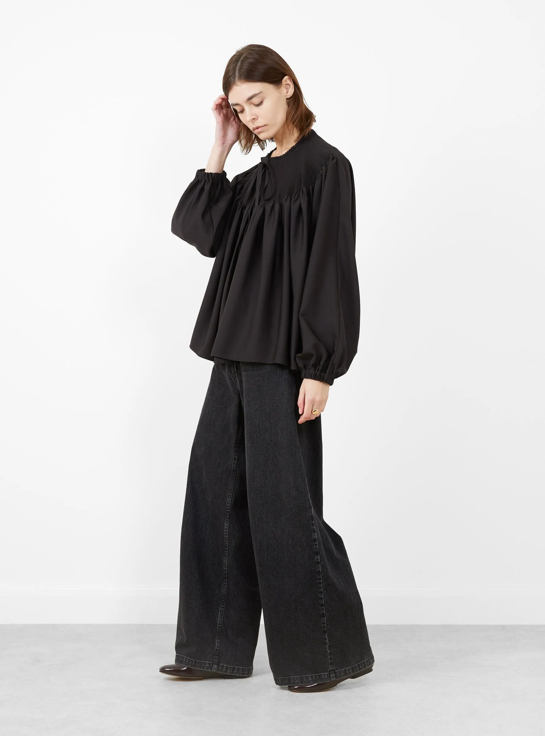 Teresa Shirt Black sold by Garbstore product image thumbnail 3