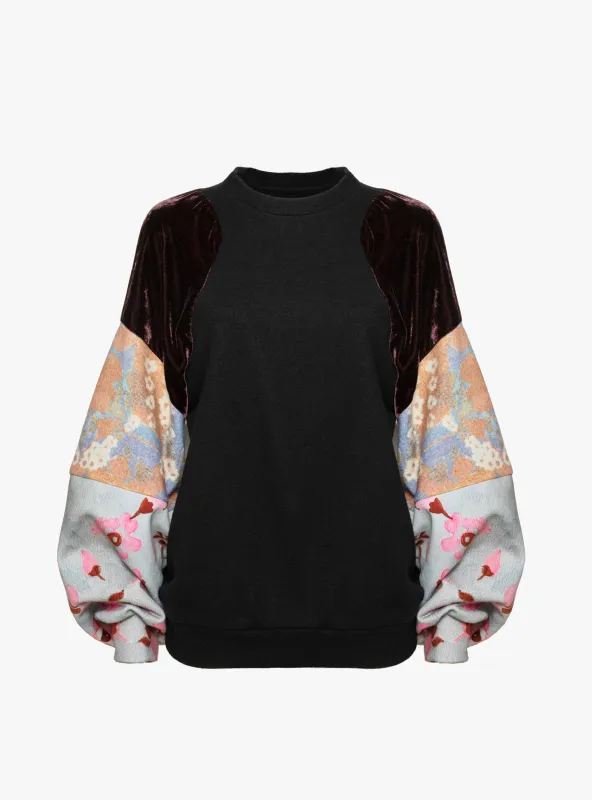 Mix Sweaty Sweatshirt Multi Print 1D sold by Garbstore