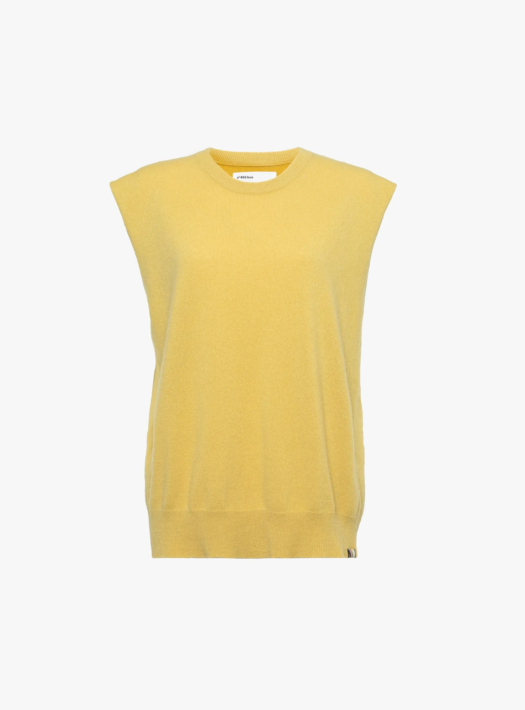 No 455 Bos Knit Vest Corn sold by Garbstore