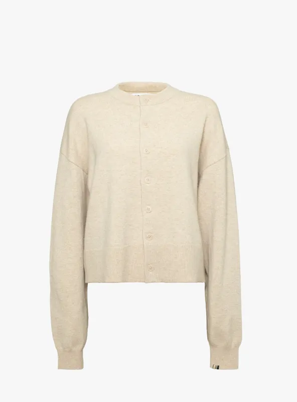 No 170 Chou Cardigan Latte sold by Garbstore