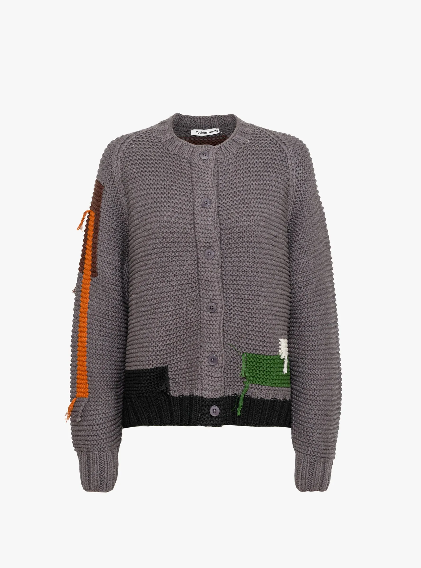 Atomic Cardigan Grey sold by Garbstore