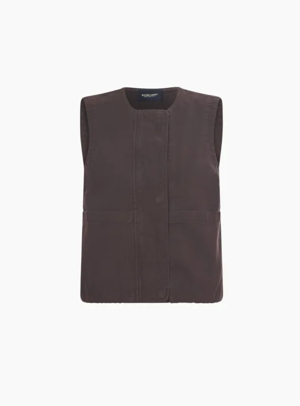 Vestio Top Chocolate made by Rachel Comey