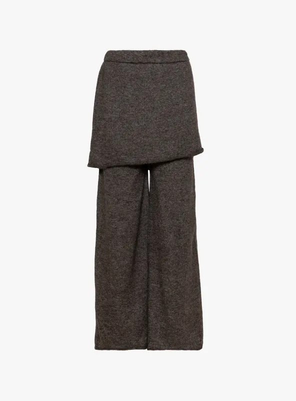 Askew Layer Pants Blackened sold by Garbstore