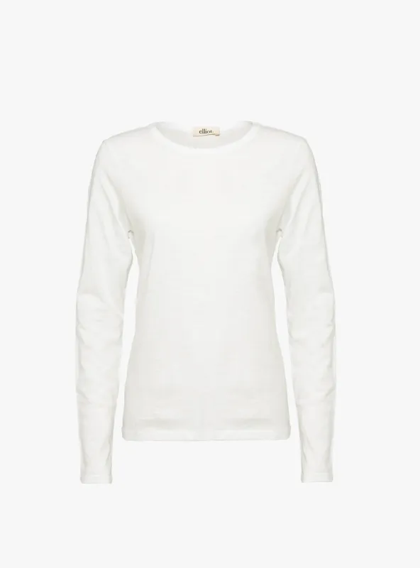 Harry Long Sleeve T-Shirt White made by Garbstore