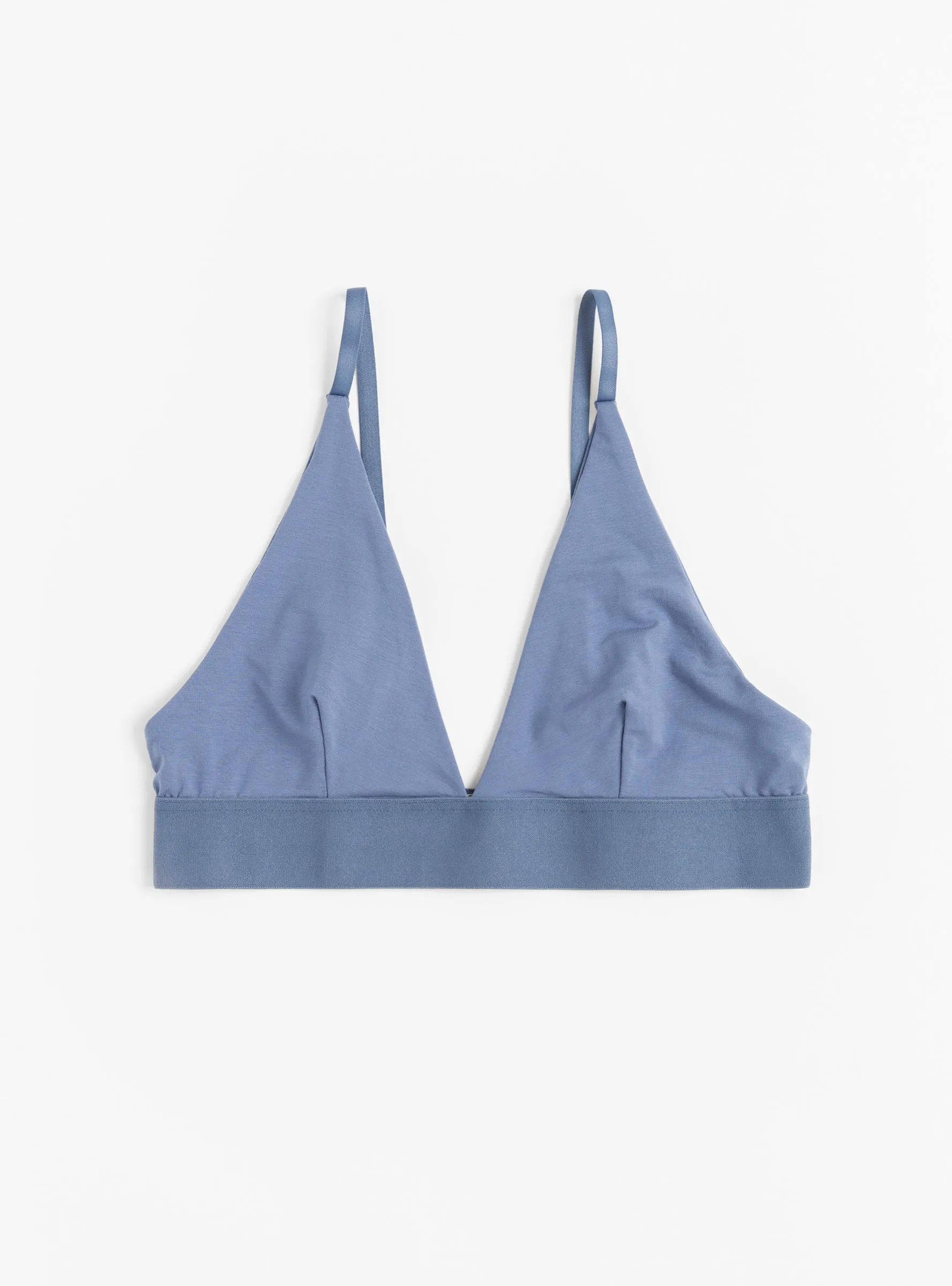 Triangle Bra Koel Blue sold by Garbstore