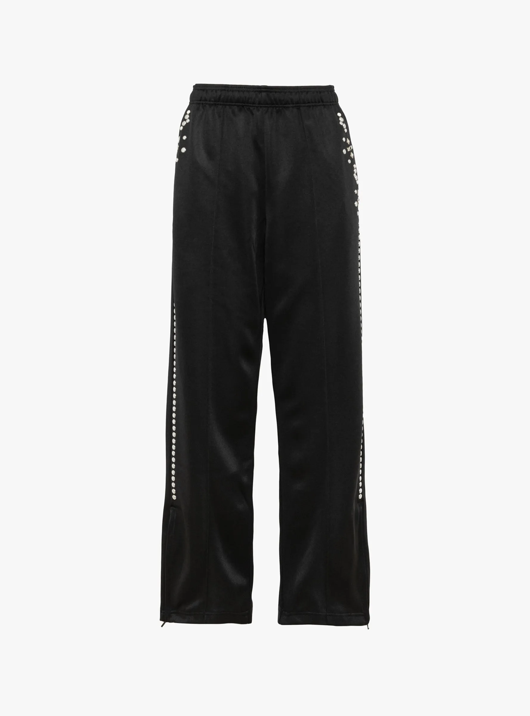 Polyester Jersey Track Pant Black sold by Garbstore