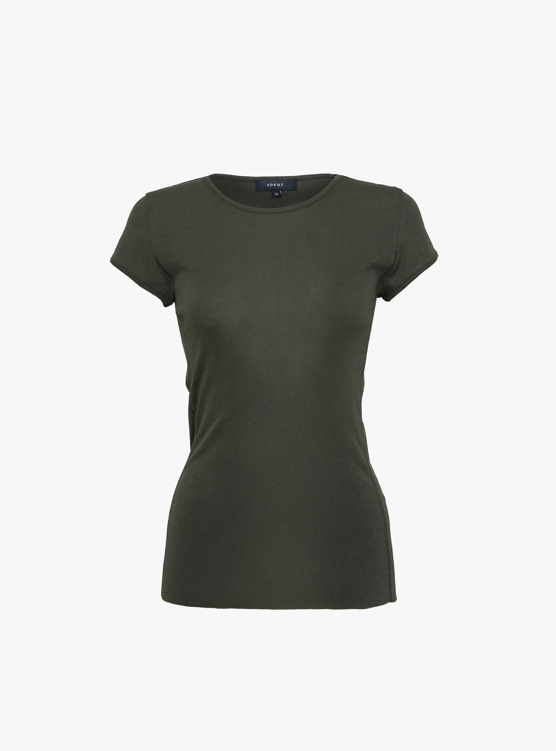 Indra T-Shirt Verdigris sold by Garbstore