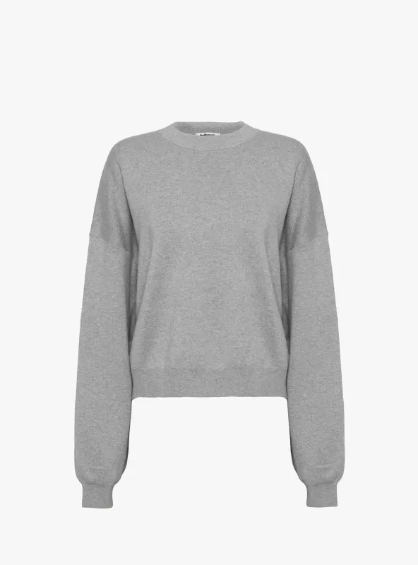 Angum Knit Heather Grey made by Bellerose