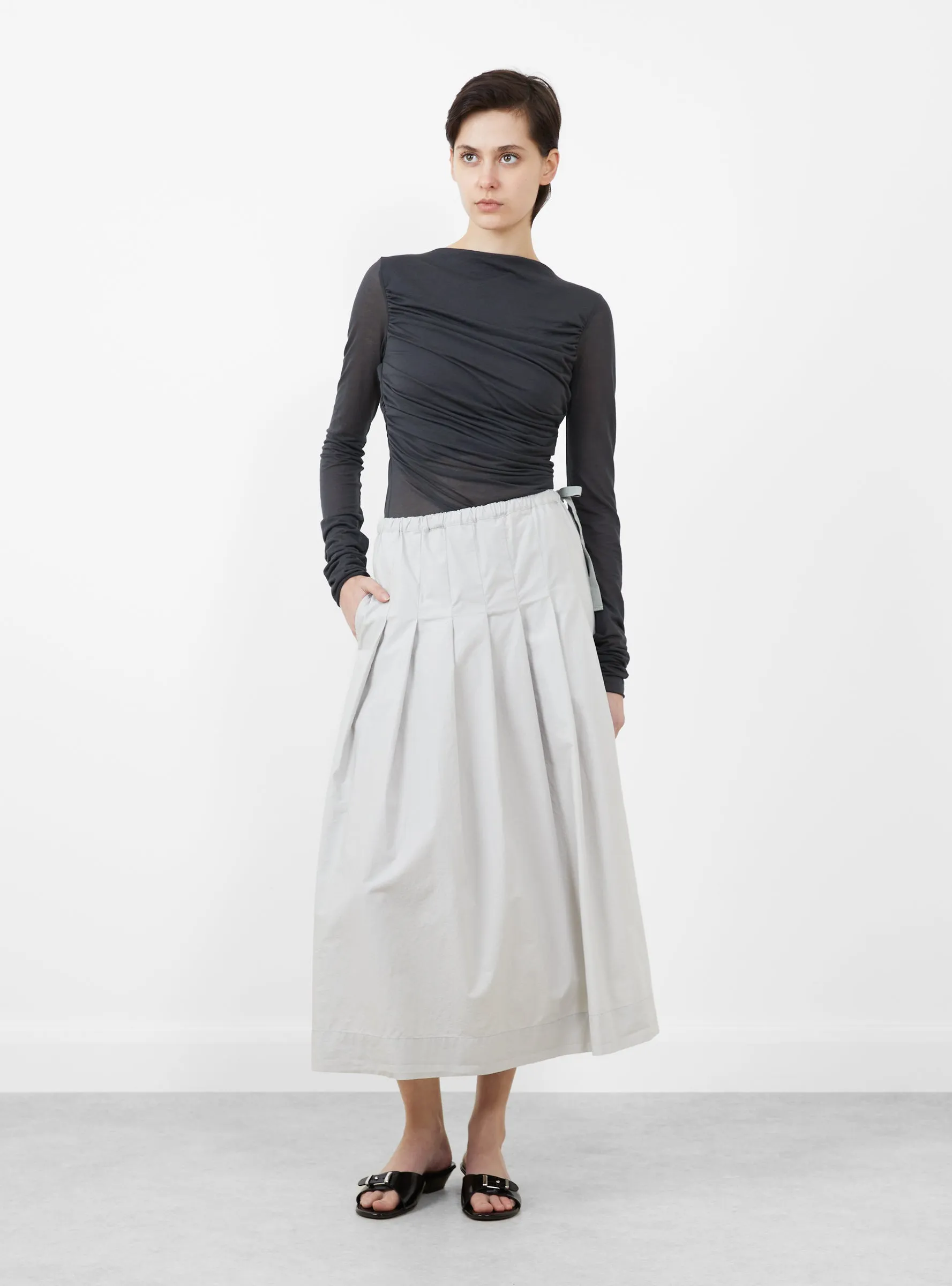 Amalia Skirt Light Grey sold by Garbstore product image thumbnail 2