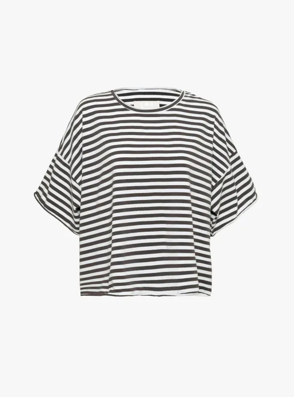 Maglia Frida Striped T-Shirt Acqua made by Labo.Art