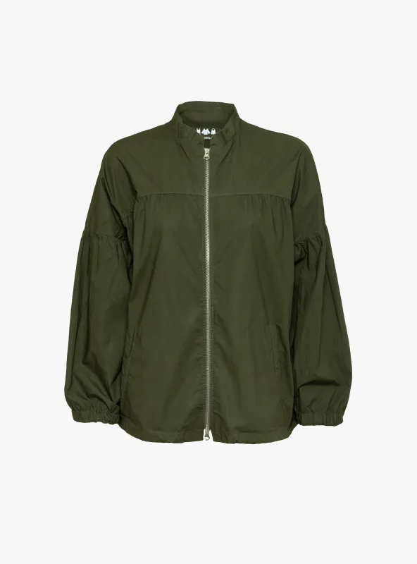 Farro Clara Jacket Olive sold by Garbstore