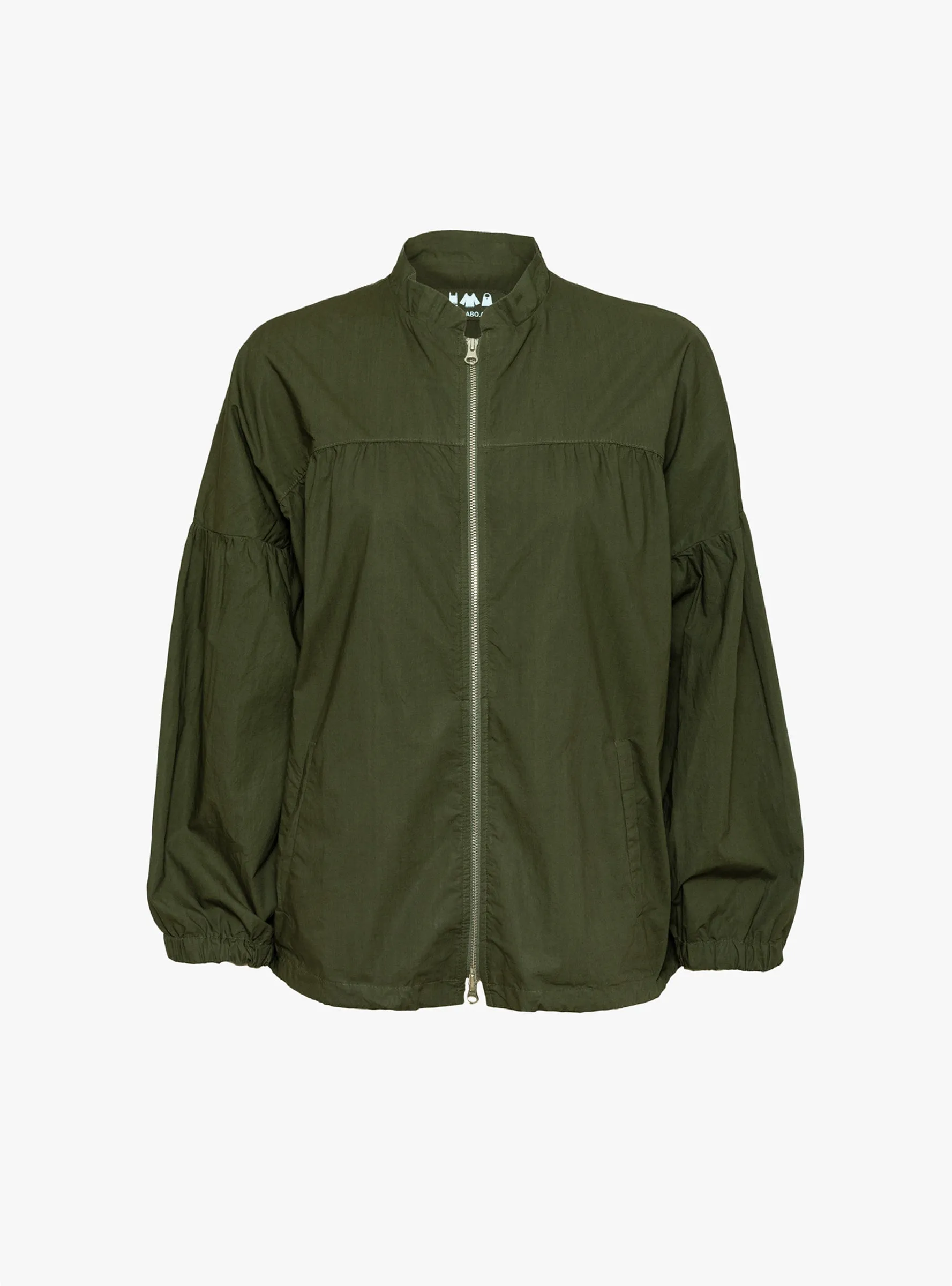 Farro Clara Jacket Olive sold by Garbstore