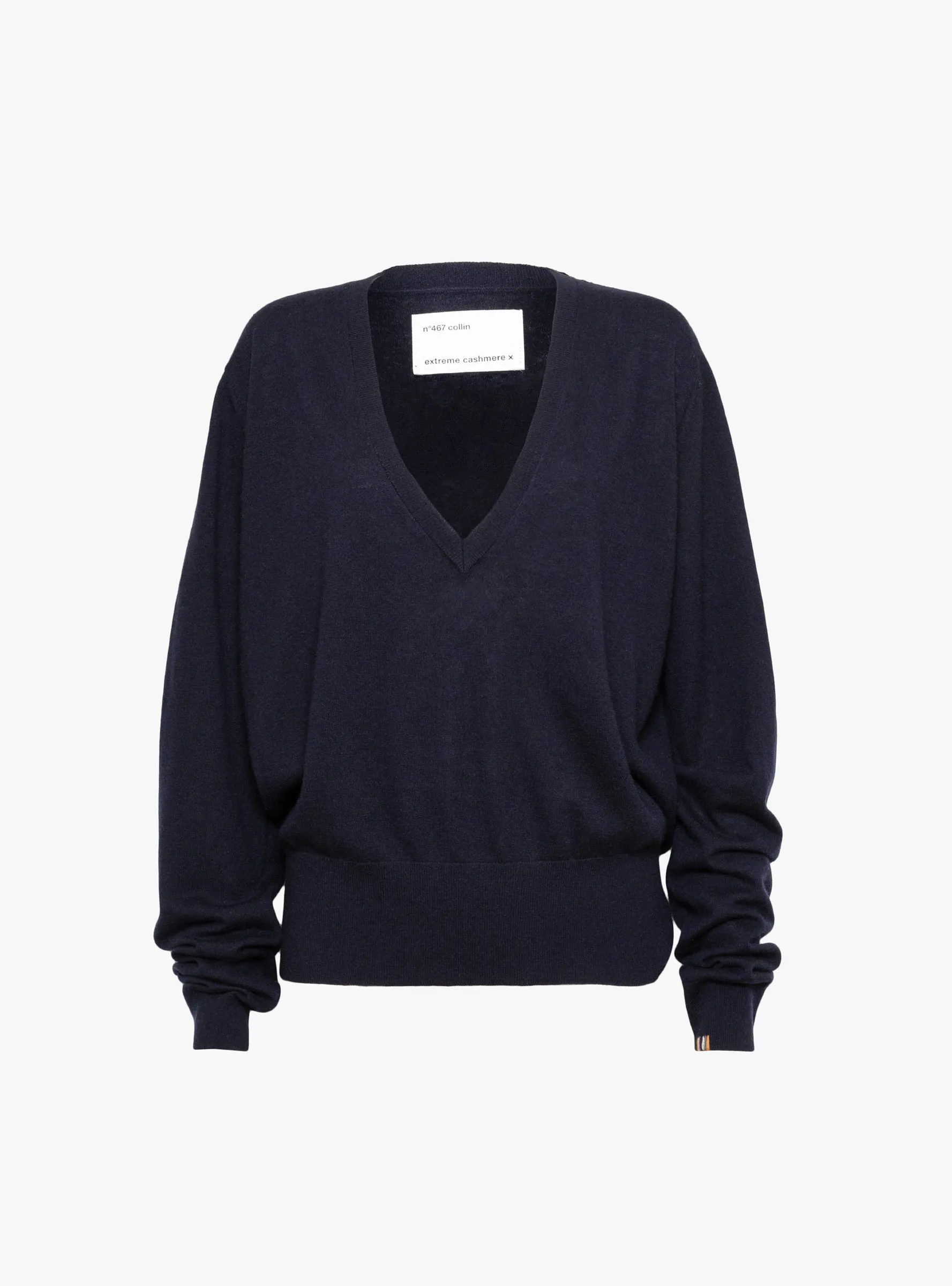 No 467 Collin Jumper Navy sold by Garbstore