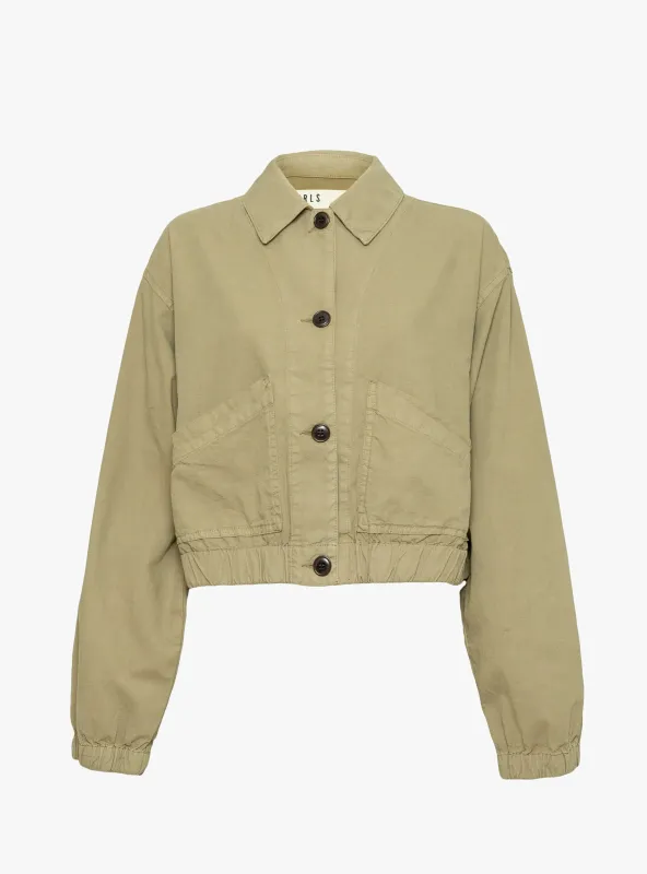 Artisan Shirt Jacket Kelp made by Girls of Dust