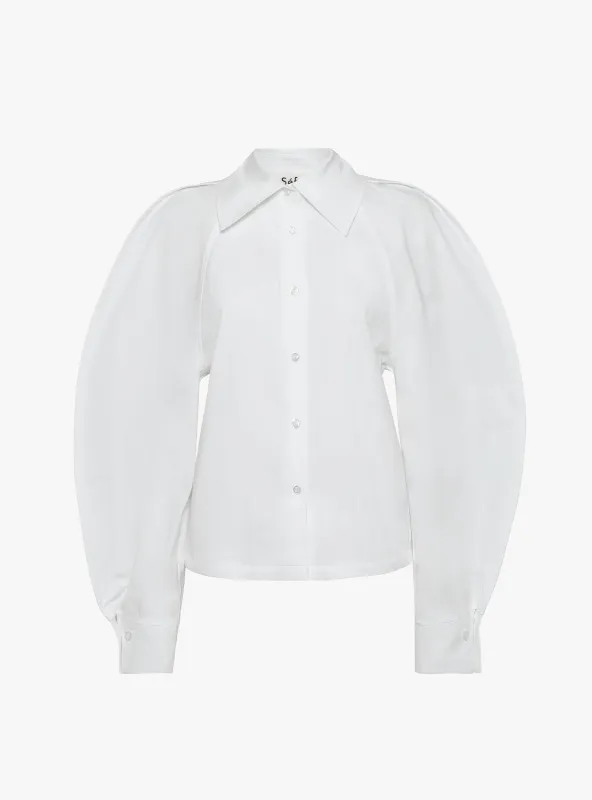 Siobhan Shirt White made by SEFR